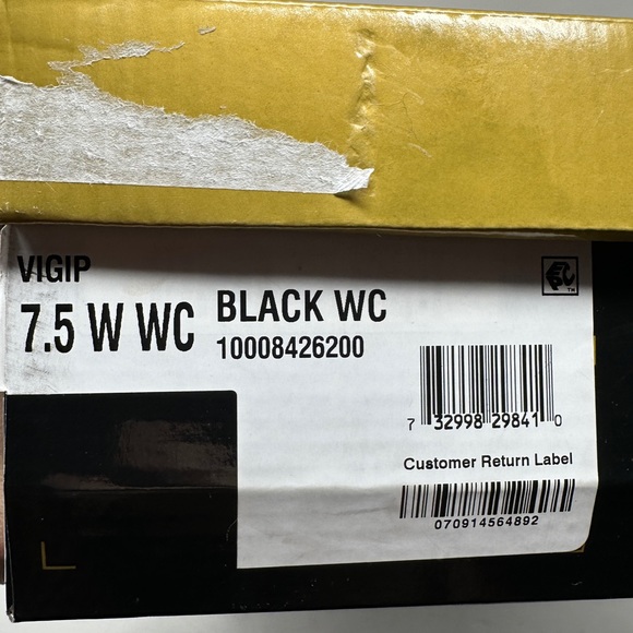 Thalia Sodi Women’s Vigi Zip Faux Leather Wide Calf Riding Boots Black 7.5 W NIB - Picture 10 of 10